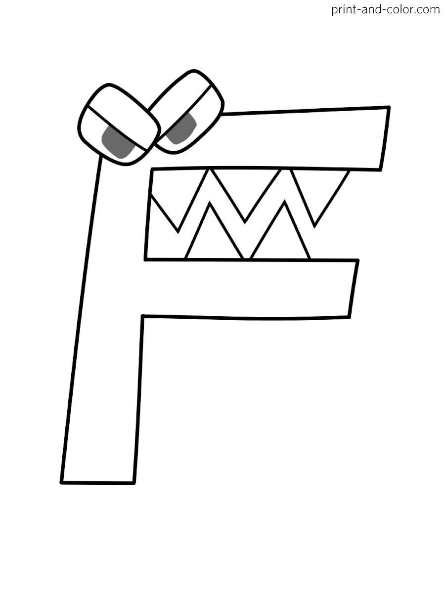 alphabet lore coloring pages alphabet lore coloring pages