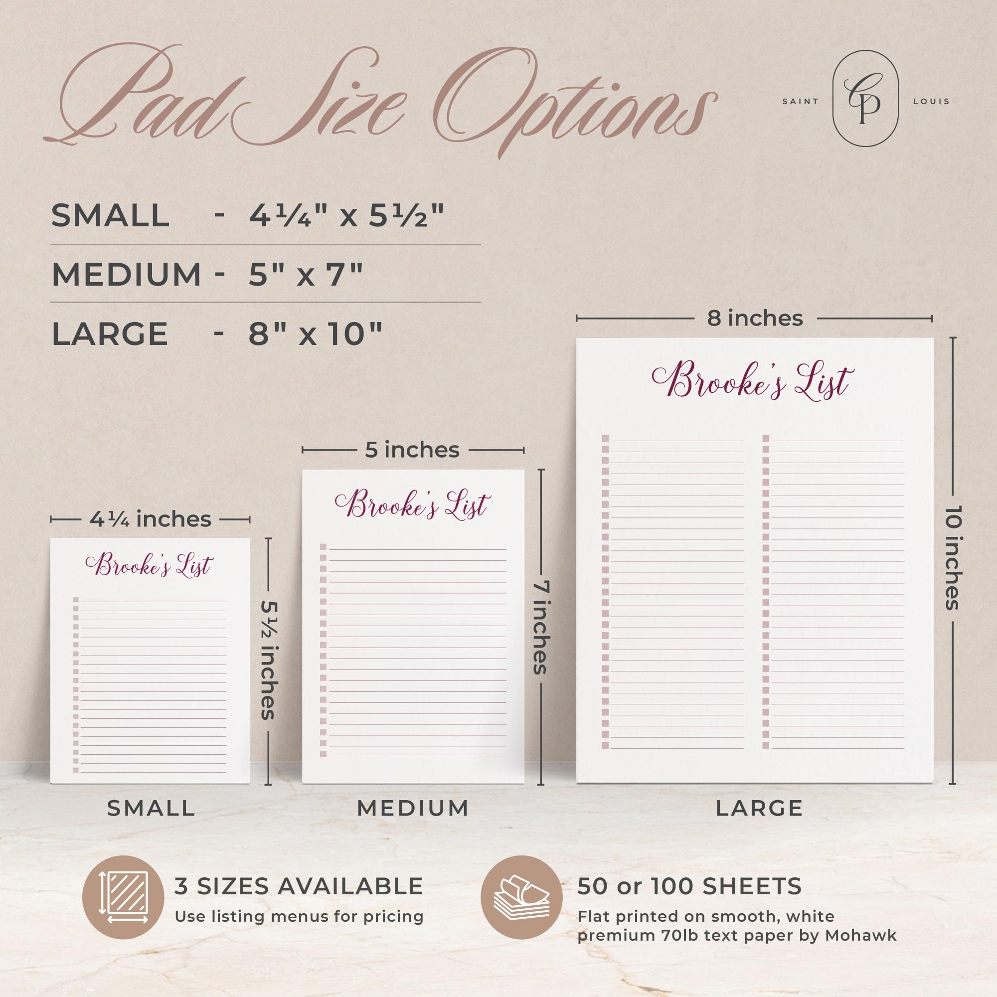 Amazon Personalized Notepads With Checkboxes Personalized To Do Notepad Personalized Stationery Custom Checklist Notepad Daily Plan Task List Daily List Notepad Personalized Memo Pads To Do List Pad Office Products