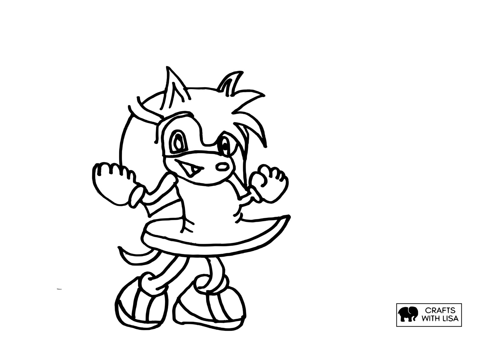 amy from sonic coloring pages amy from sonic coloring pages
