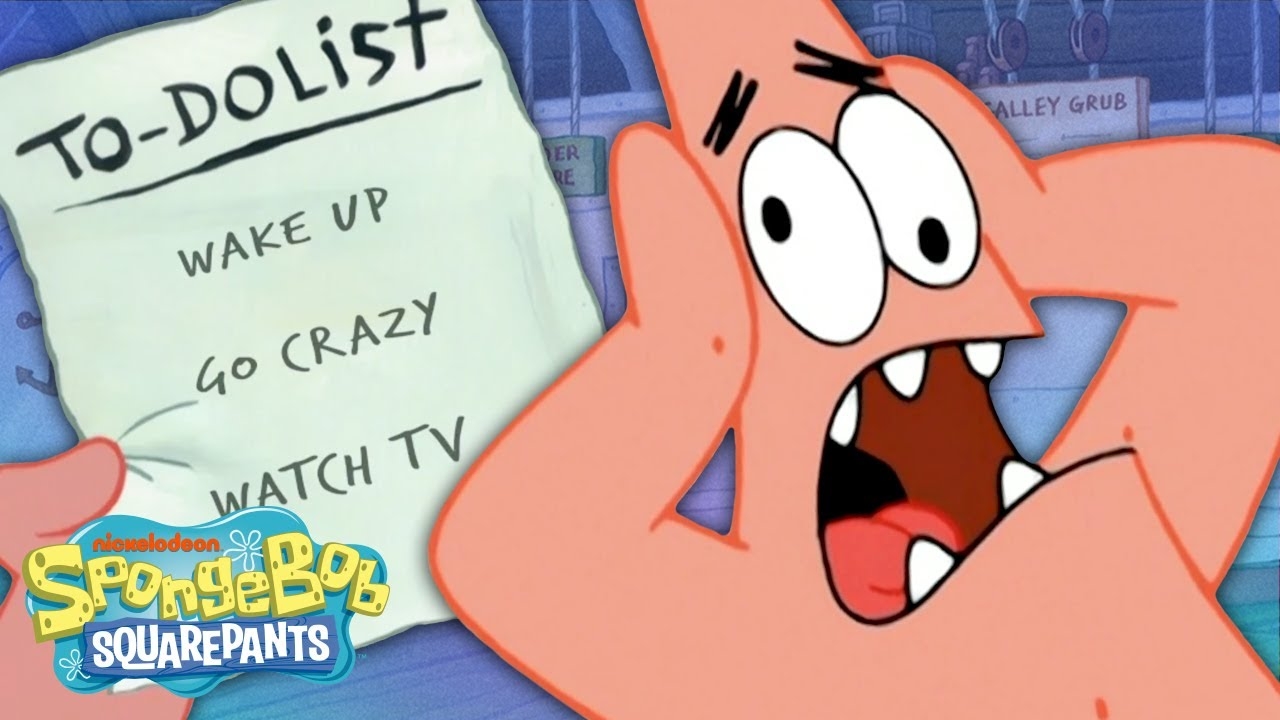 An Entire Day With PATRICK STAR Hour By Hour A Day In The Life YouTube