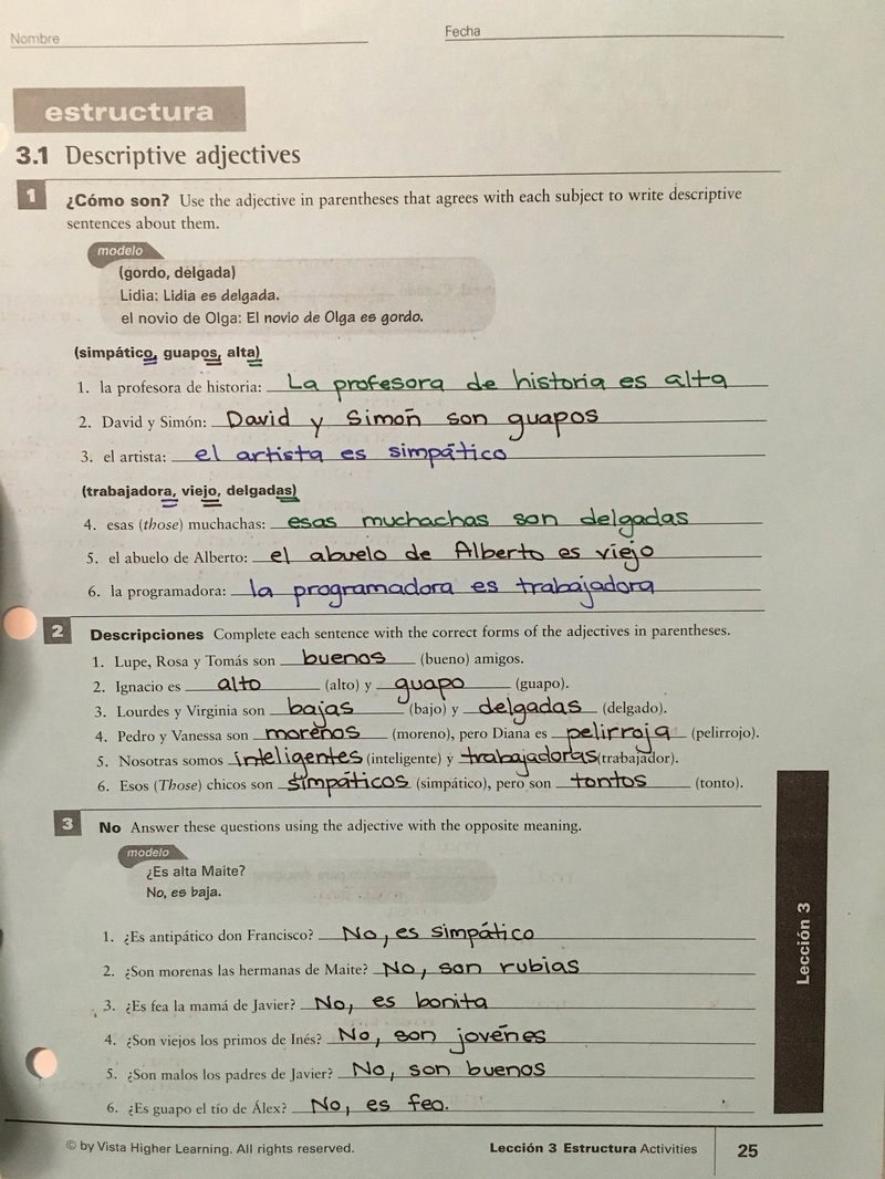 Answers To Spanish 1 Worksheets Skyline High School Spanish Answers To Spanish 1 Worksheets Skyline High School Spanish
