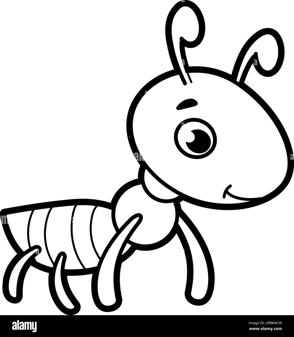ant coloring page