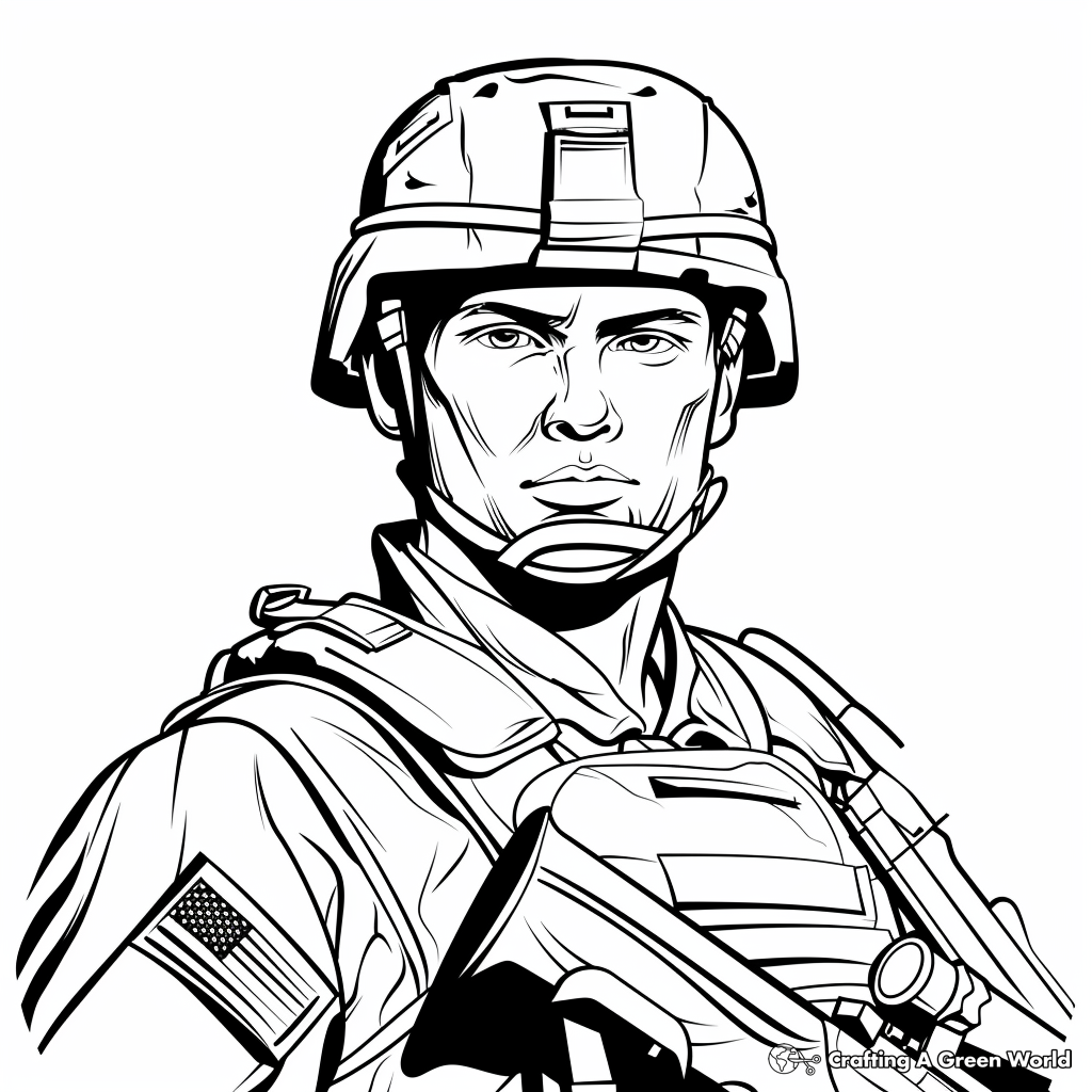 Army Coloring Pages Free Printable 