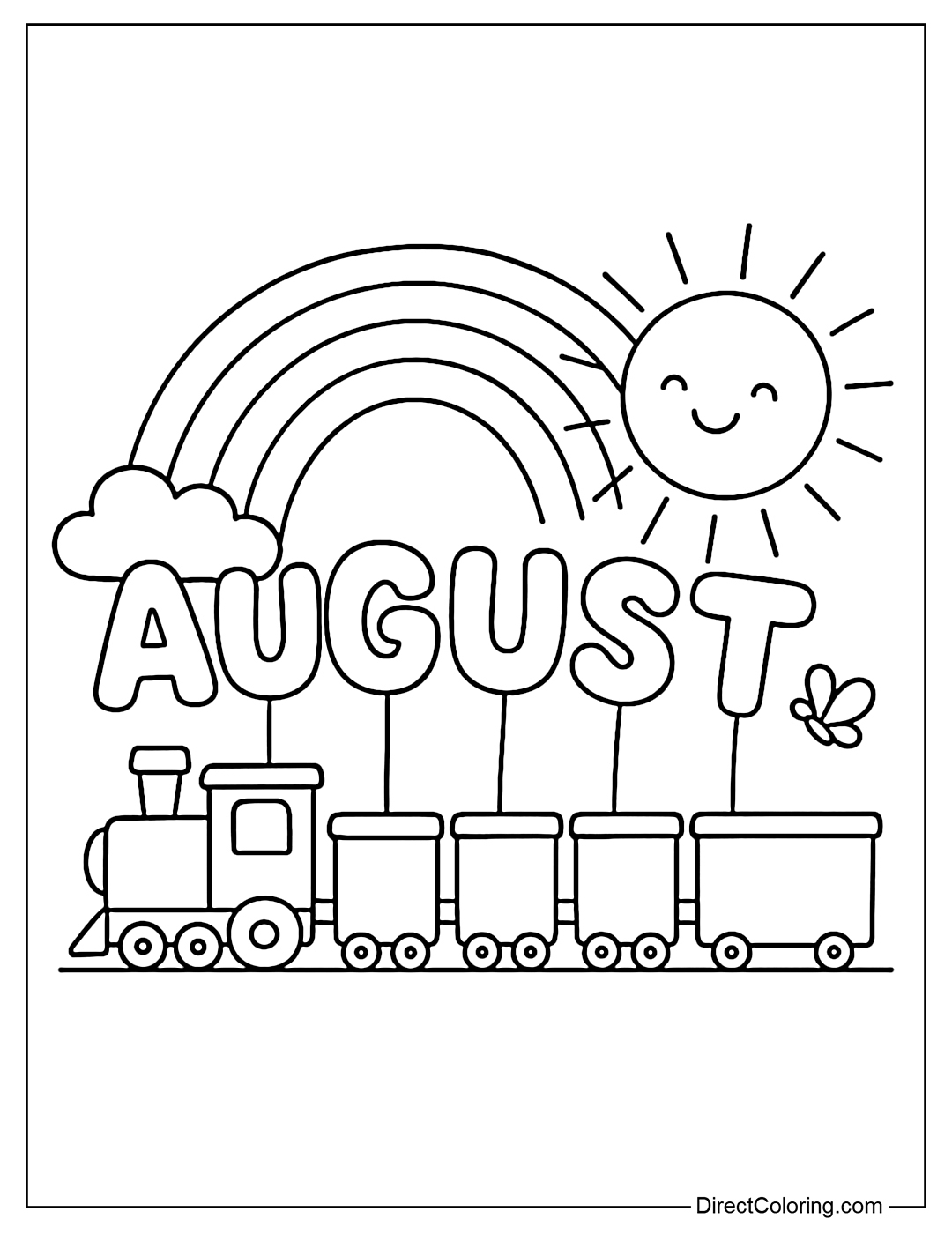 august coloring pages august coloring pages