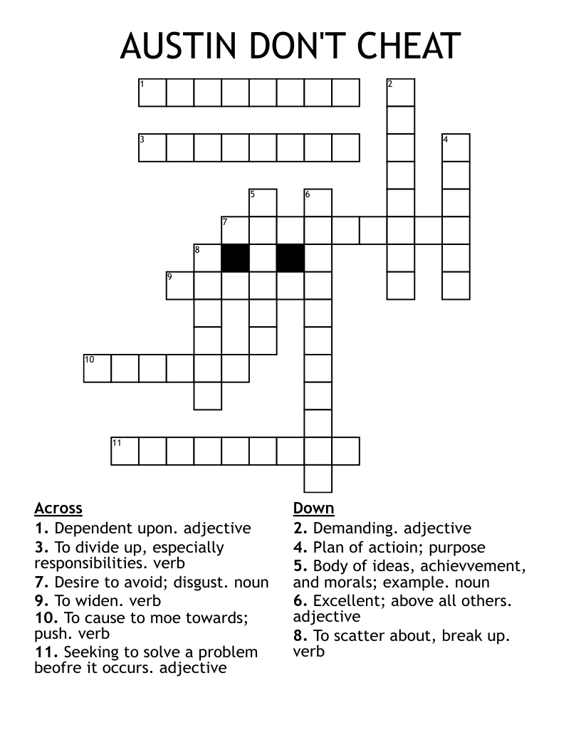 avoid crossword puzzle clue