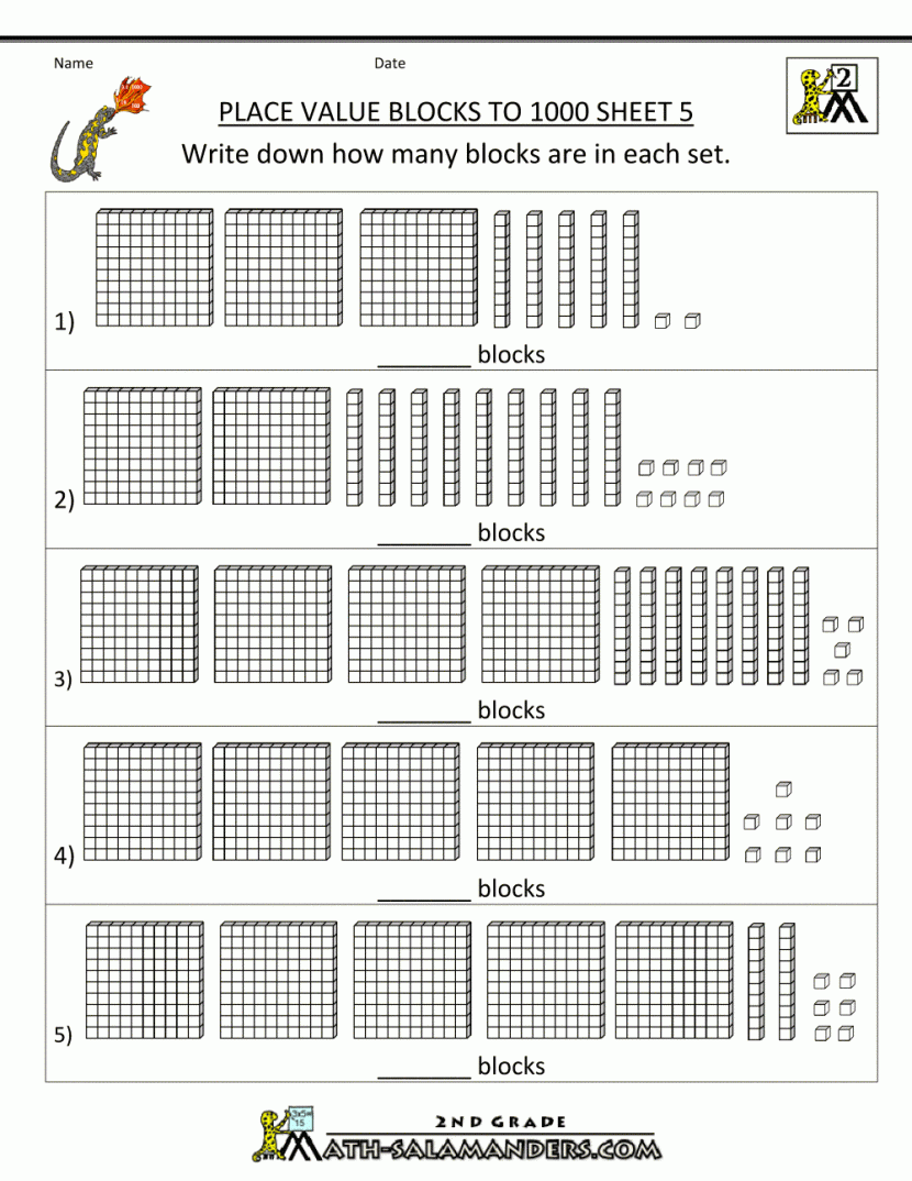 Base 10 Blocks Printable Printable Party Favors