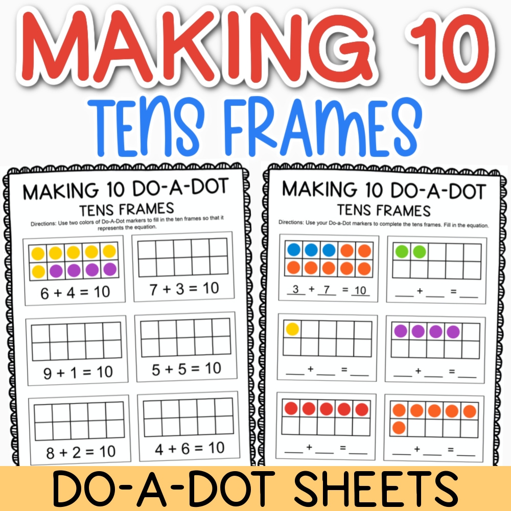 base 10 blocks worksheets