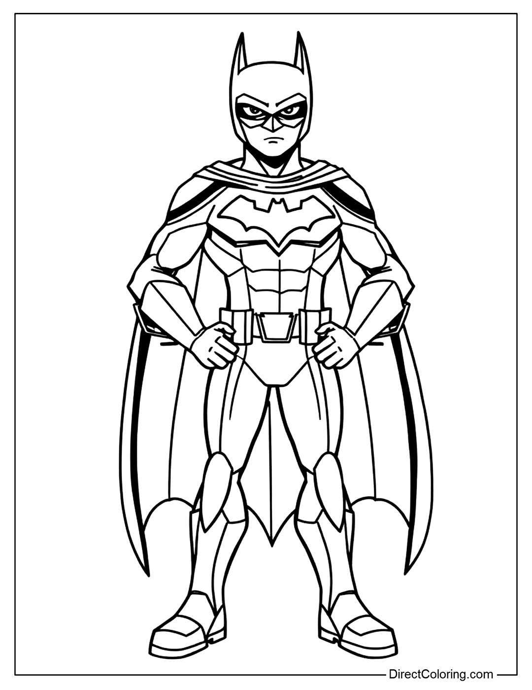 Batman Coloring Pages Unleash Your Inner Hero