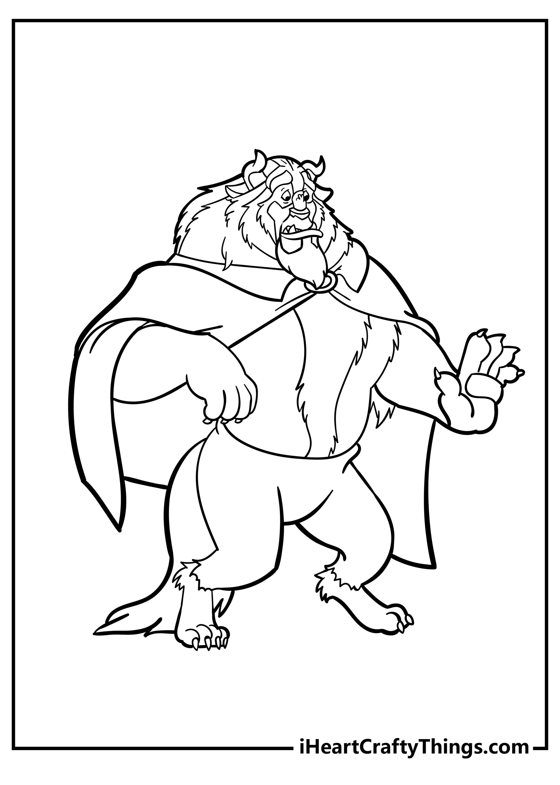 Beauty And The Beast Coloring Pages 20 Free Printables Beauty And The Beast Coloring Pages 20 Free Printables