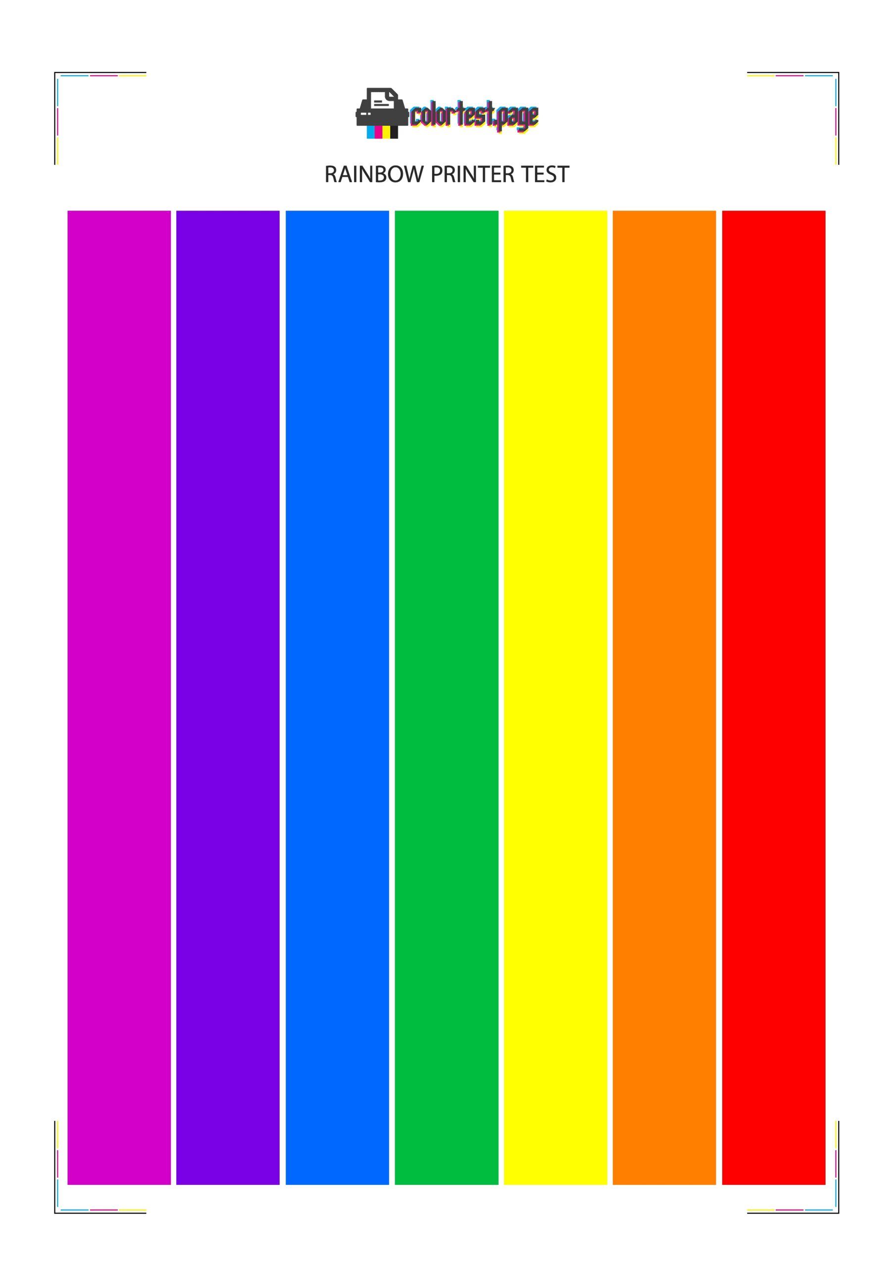 color printer test page color printer test page