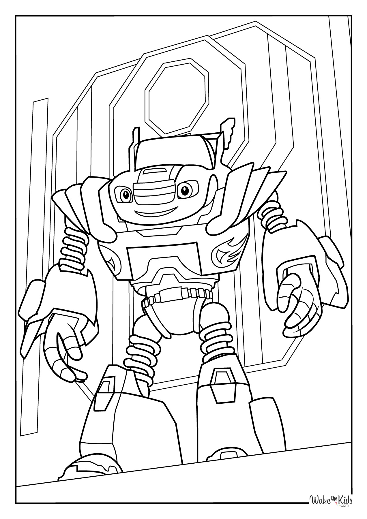 Blaze And The Monster Machines Coloring Pages Free Printable PDFs WakeTheKids Blaze And The Monster Machines Coloring Pages Free Printable PDFs WakeTheKids