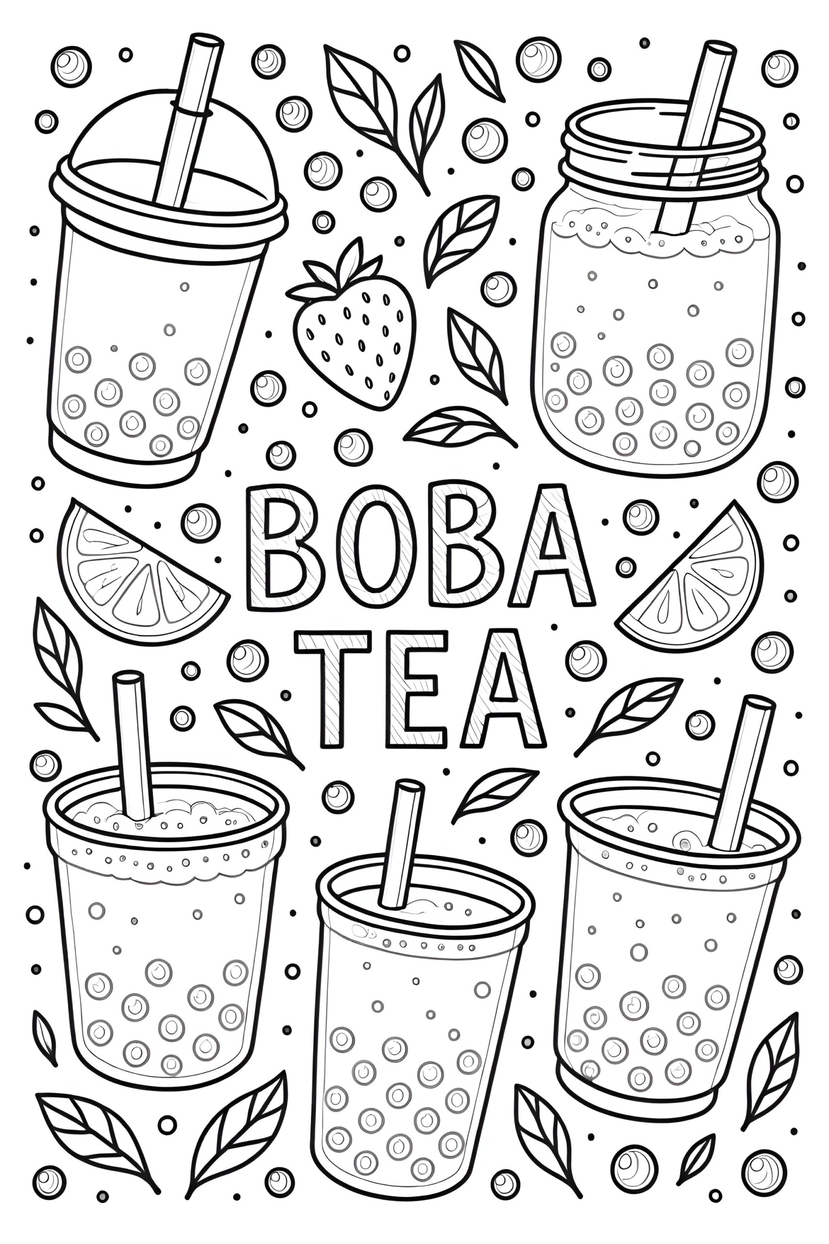 Boba Coloring Page Coloring Pages Mimi Panda Boba Coloring Page Coloring Pages Mimi Panda