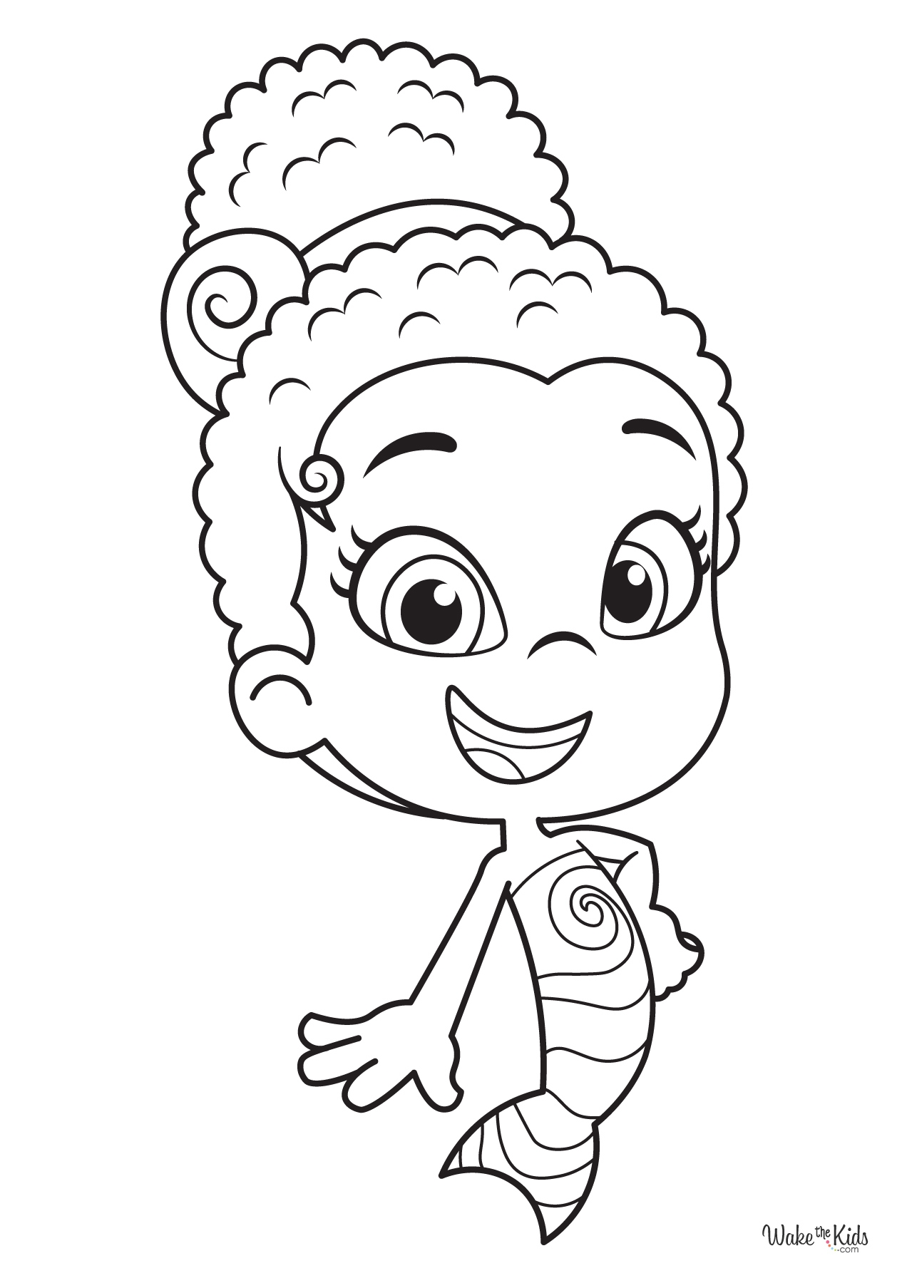 bubble guppies coloring pages
