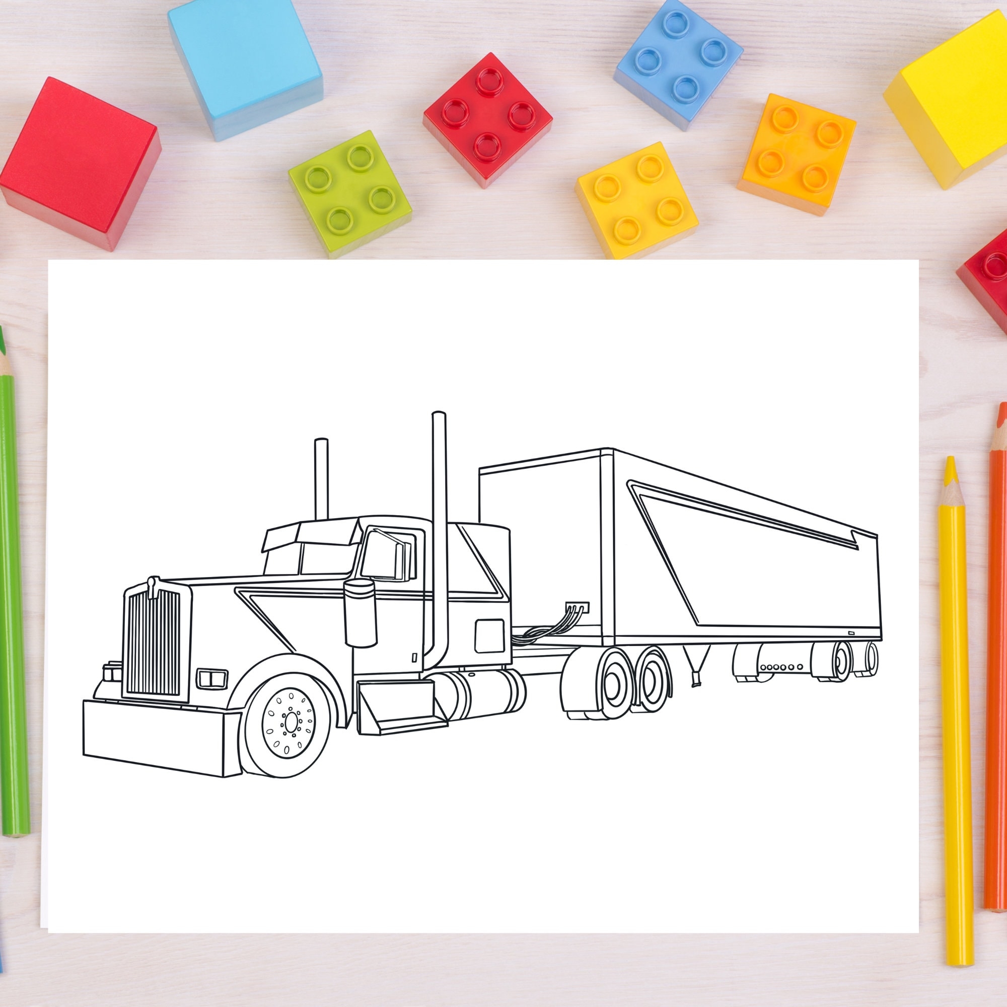 Bundle 2 5 Printable Semitruck Big Rig Coloring Pages 5 Semi Truck Colouring Pages Fun Digital Downloadable Activities For Kids Etsy Bundle 2 5 Printable Semitruck Big Rig Coloring Pages 5 Semi Truck Colouring Pages Fun Digital Downloadable Activities For Kids Etsy