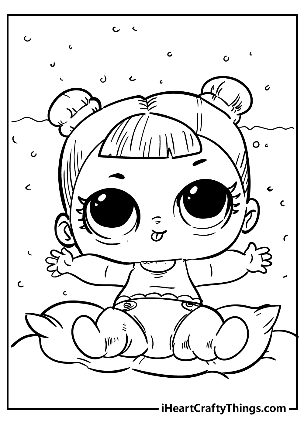 coloring pages dolls