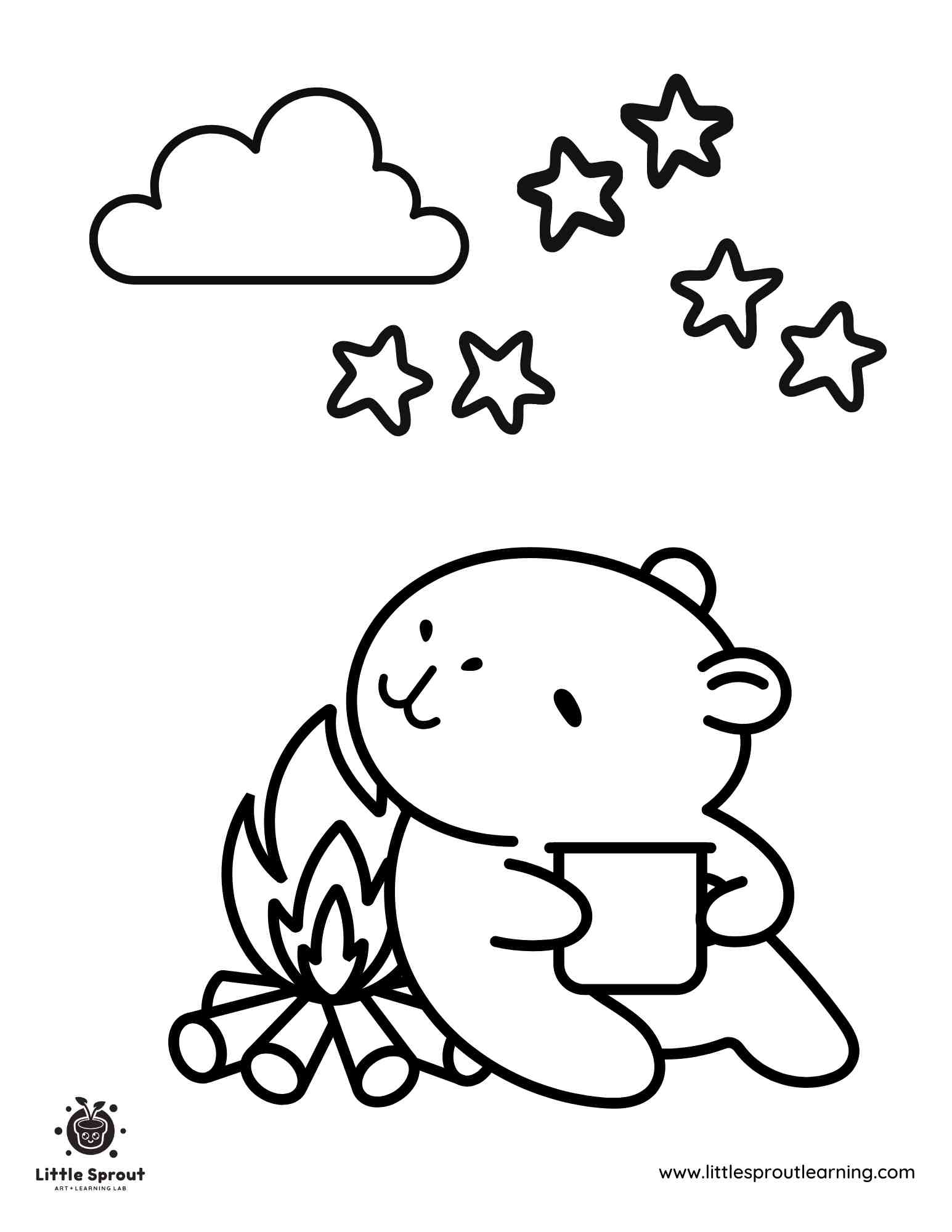 capybara coloring pages