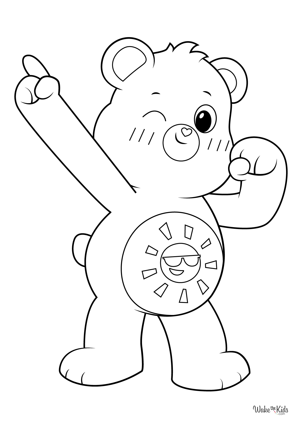 Care Bear Coloring Pages Free Printable PDFs WakeTheKids Care Bear Coloring Pages Free Printable PDFs WakeTheKids