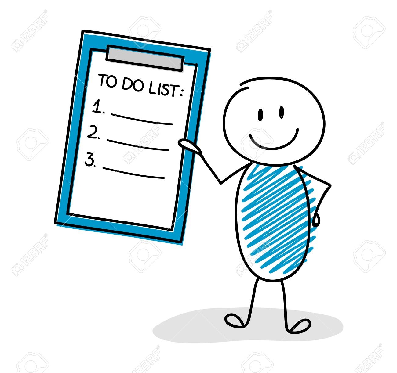 to do list cartoon