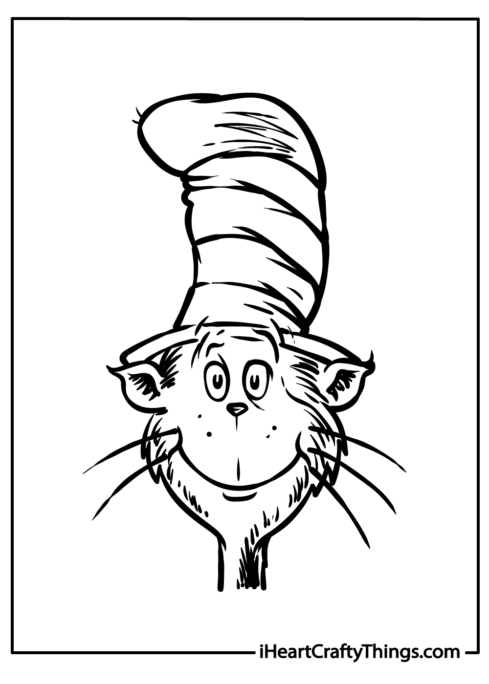 Cat In The Hat Coloring Sheet Hat Coloring Pages Cat In The Hat Black Doctor Seuss Cat Free Cat In The Hat Coloring Sheet Hat Coloring Pages Cat In The Hat Black Doctor Seuss Cat Free