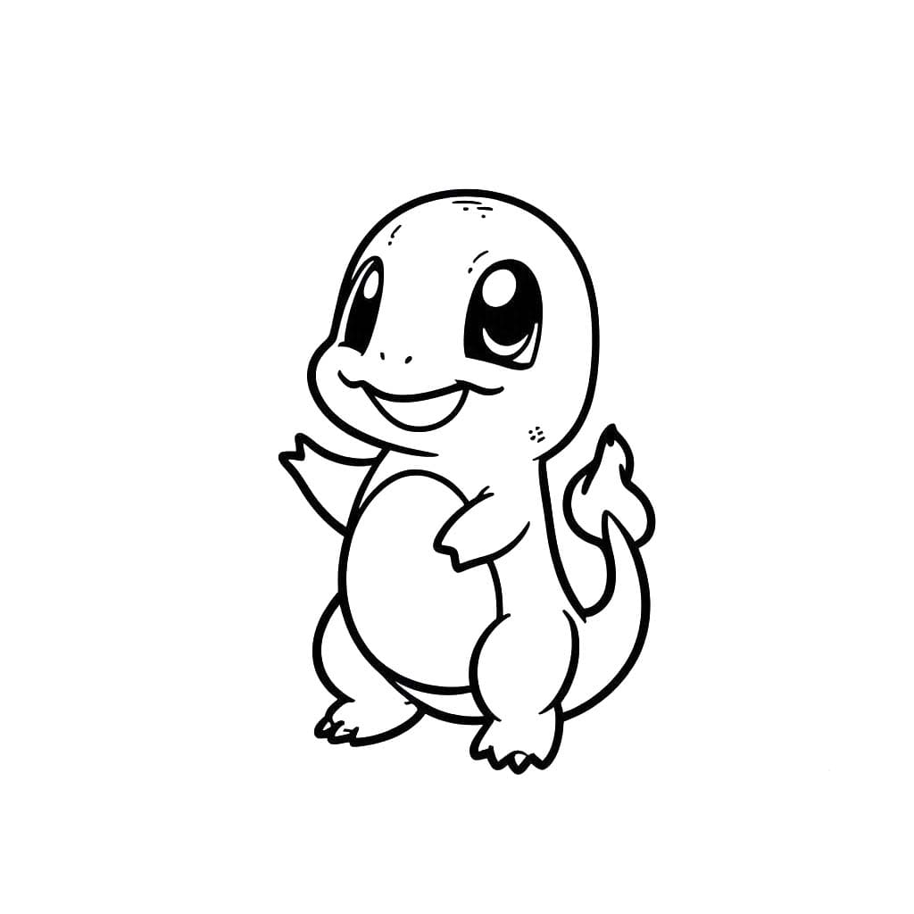 charmander coloring page charmander coloring page