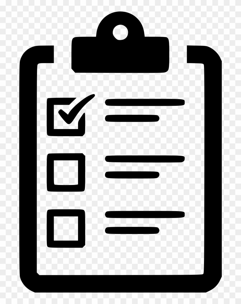 Checklist Poll Task To Do List Clipboard Comments Task To Do Icon Free Transparent PNG Clipart Images Download