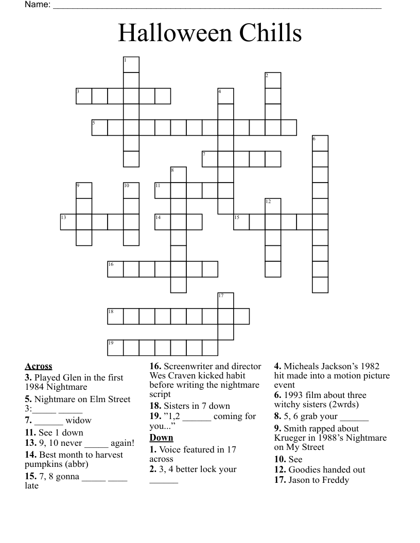 Chills Fever Crossword Clue Chills Fever Crossword Clue