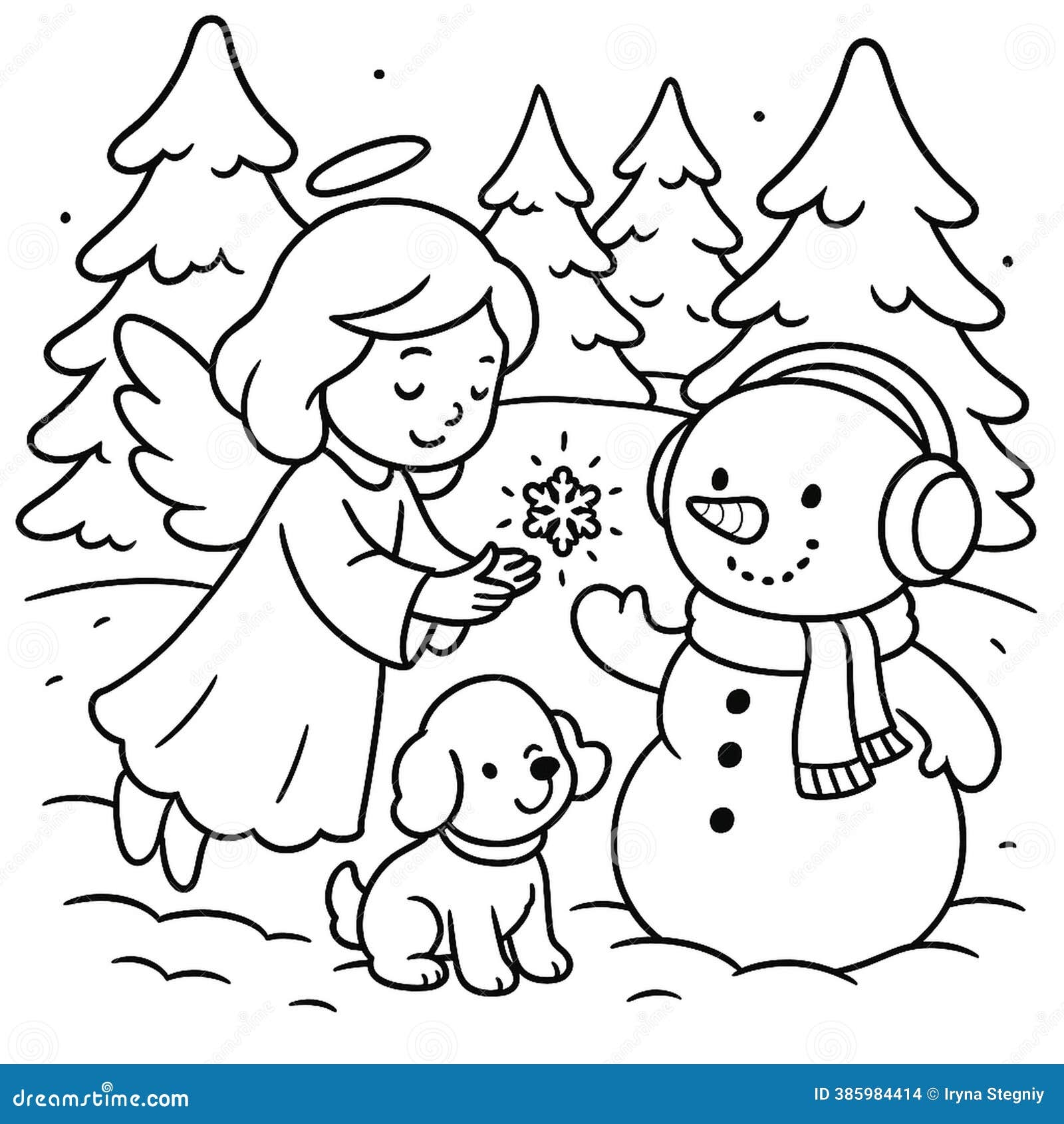 Christmas Angel Coloring Page Stock Illustrations 458 Christmas Angel Coloring Page Stock Illustrations Vectors Clipart Dreamstime