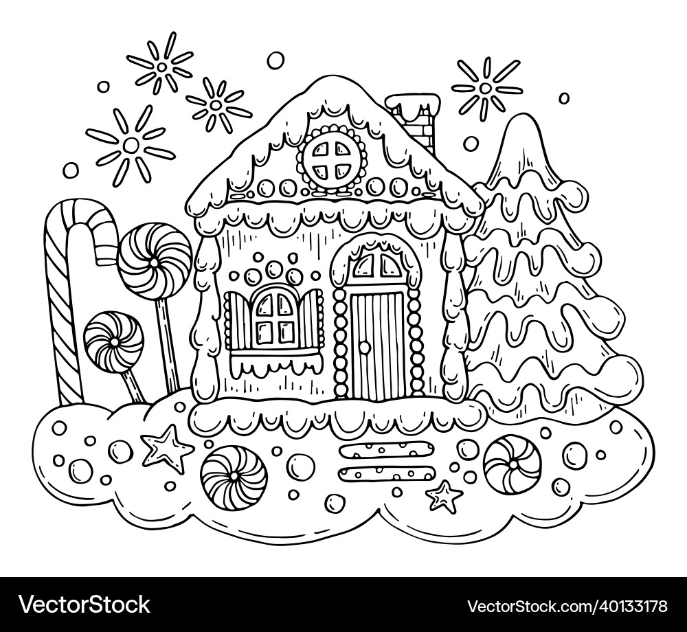 gingerbread house coloring pages gingerbread house coloring pages