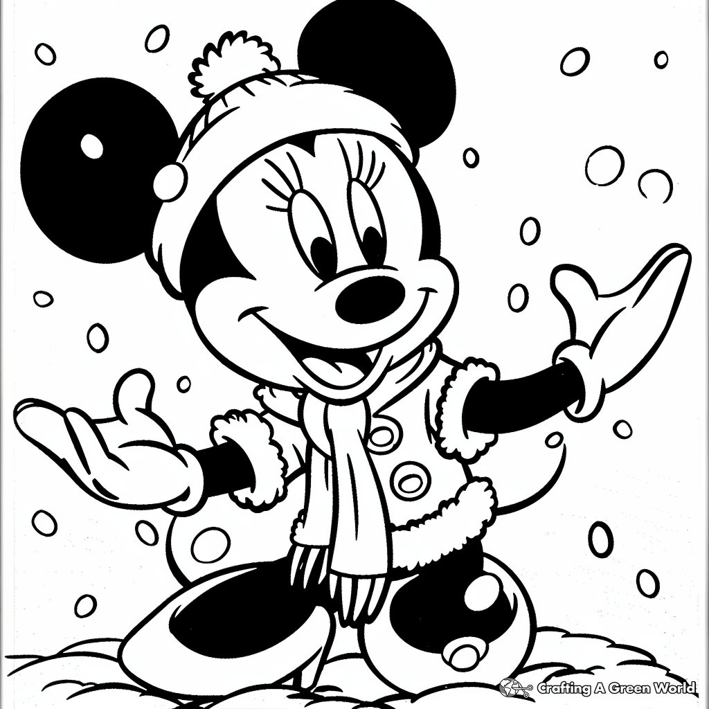 minnie coloring page minnie coloring page