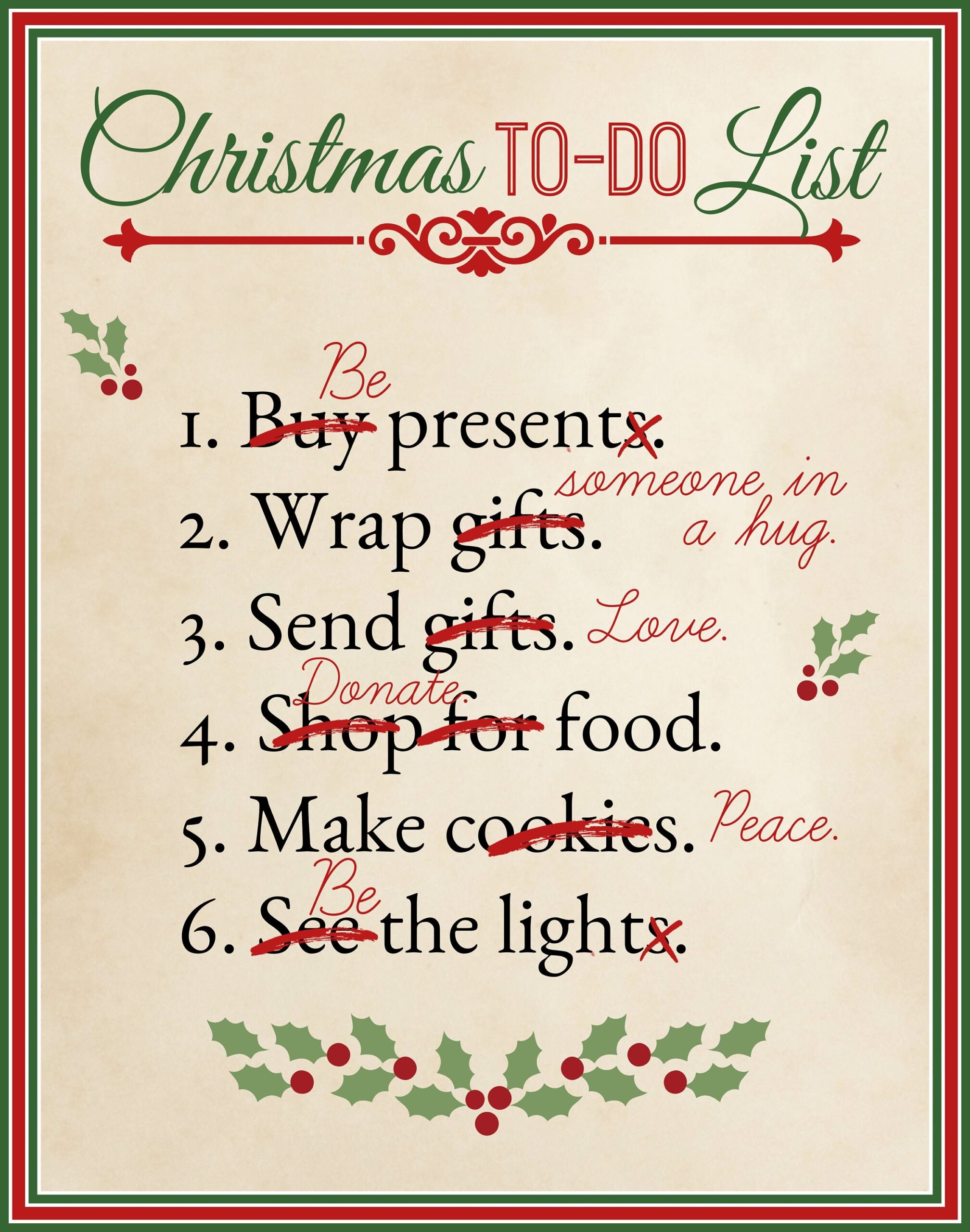 Christmas To do List Printable Etsy