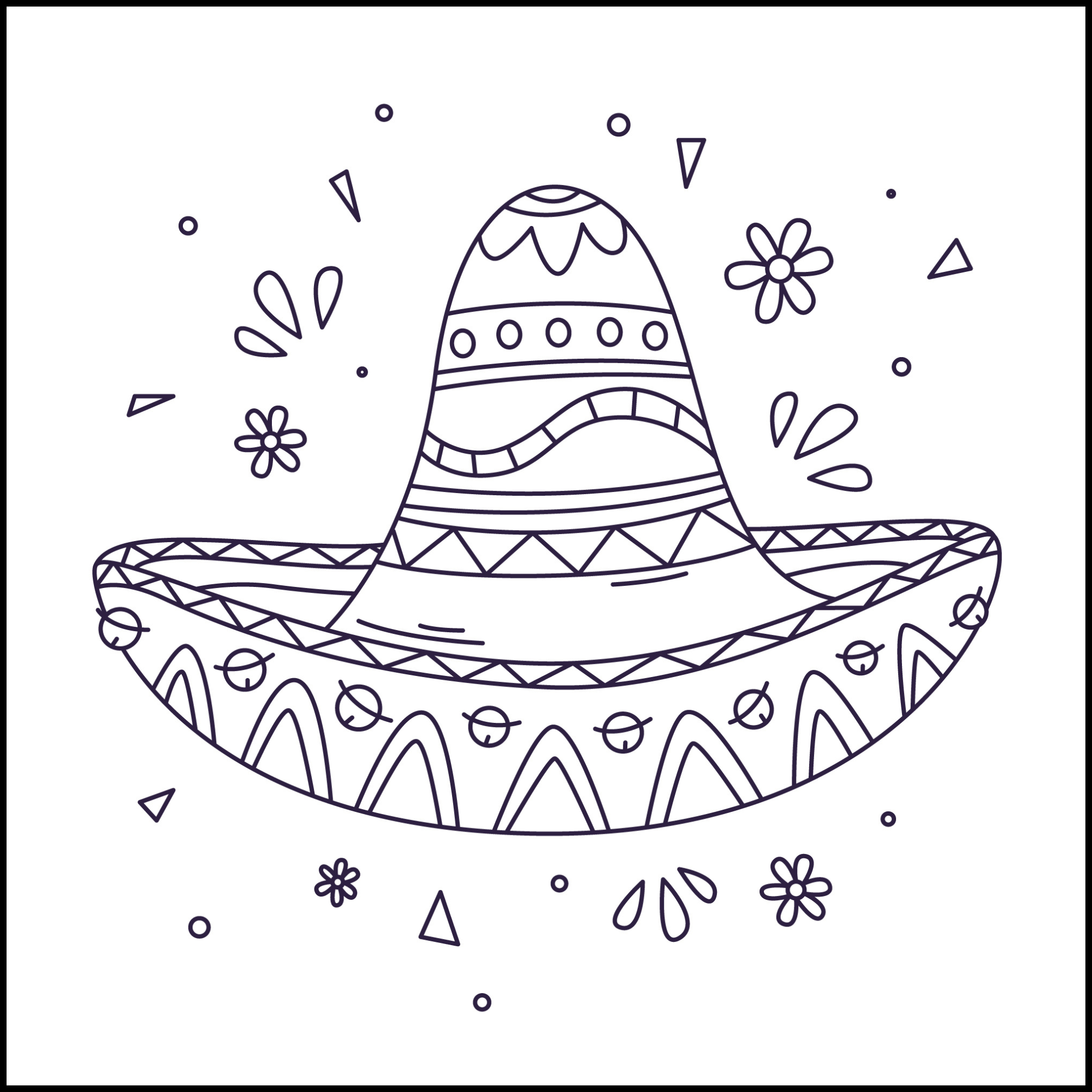 Cinco De Mayo Coloring Page Mexican Coloring Page Made By Teachers Cinco De Mayo Coloring Page Mexican Coloring Page Made By Teachers