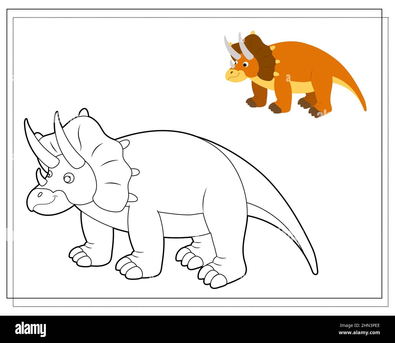 dinosaur coloring pages triceratops
