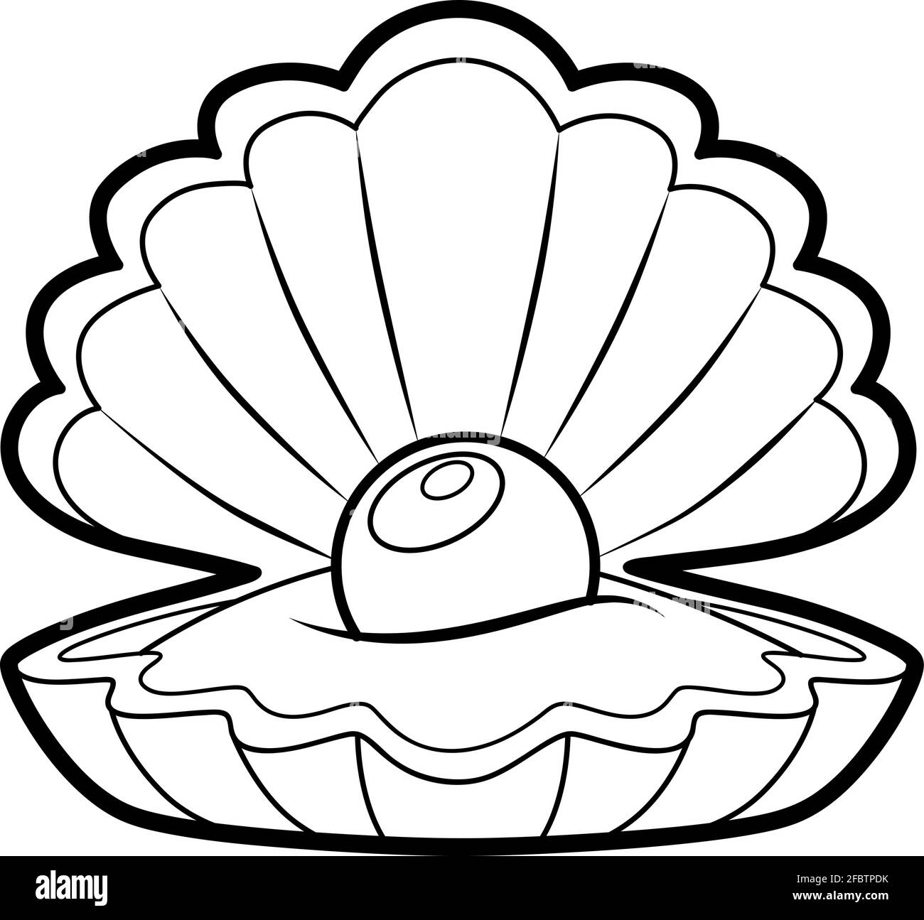 Coloring Book Or Page For Kids Shell Black And White Vector Illustration Stock Vector Image Art Alamy Coloring Book Or Page For Kids Shell Black And White Vector Illustration Stock Vector Image Art Alamy