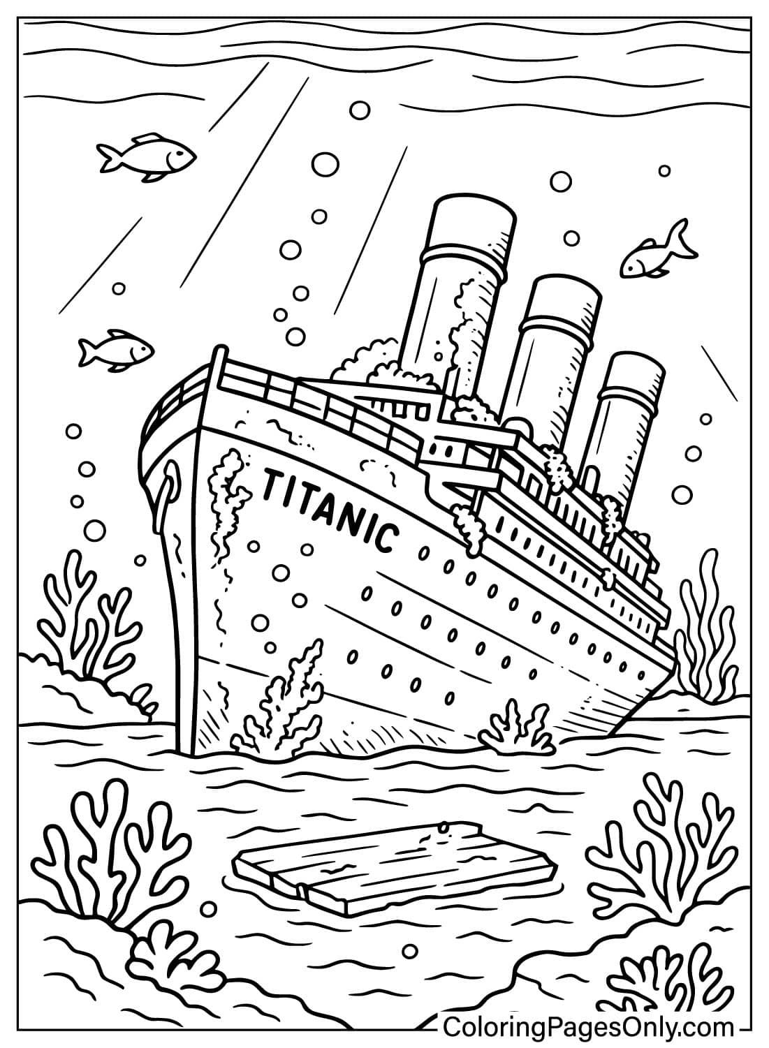 Coloring Page Titanic