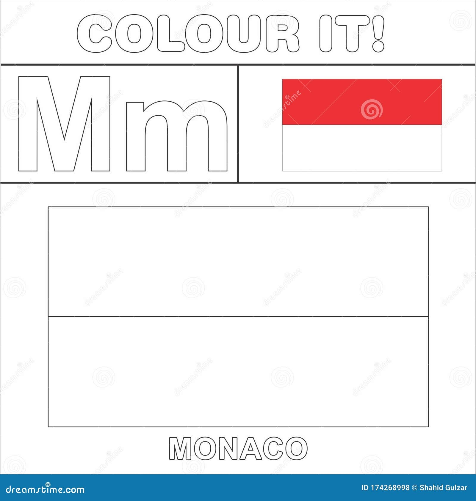 Colour It Kids Colouring Page Country Starting From English Letter M Monaco How To Color Flag Stock Illustration Illustration Of Vector Drawing 174268998 Colour It Kids Colouring Page Country Starting From English Letter M Monaco How To Color Flag Stock Illustration Illustration Of Vector Drawing 174268998