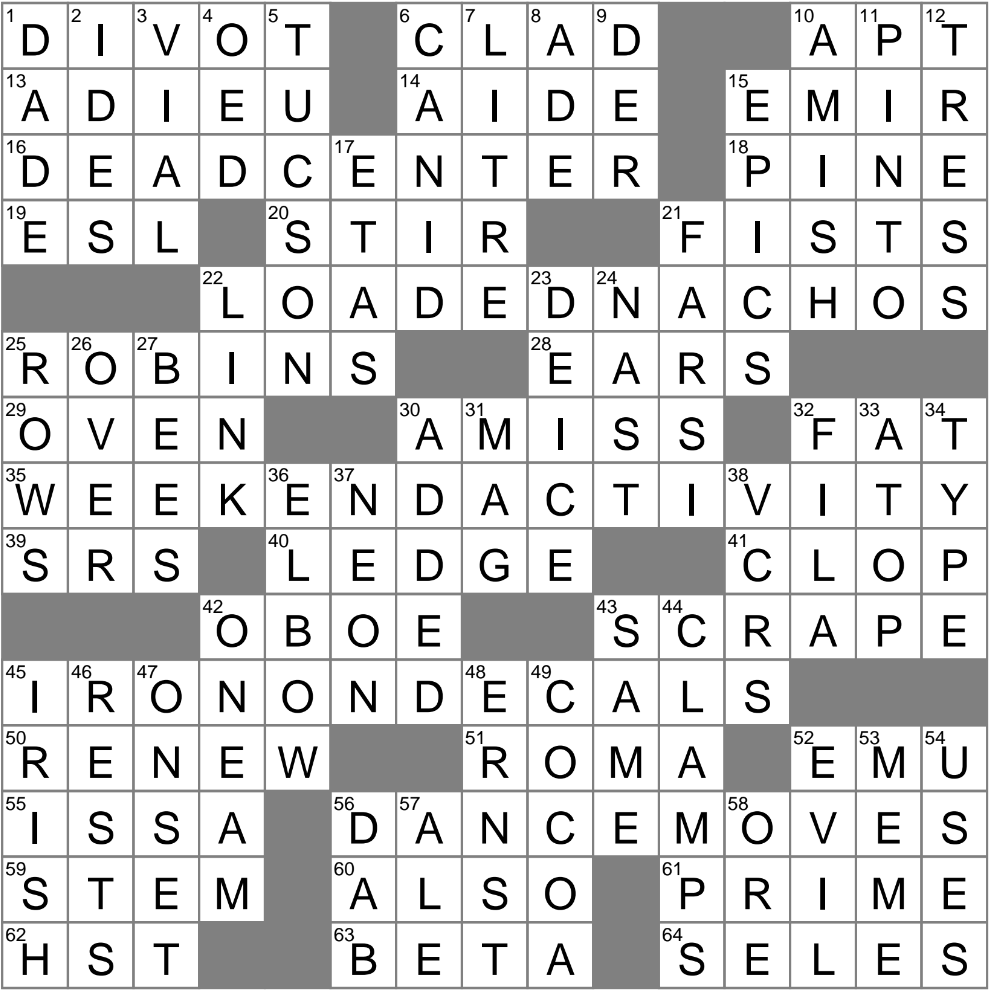 dada pioneer crossword clue