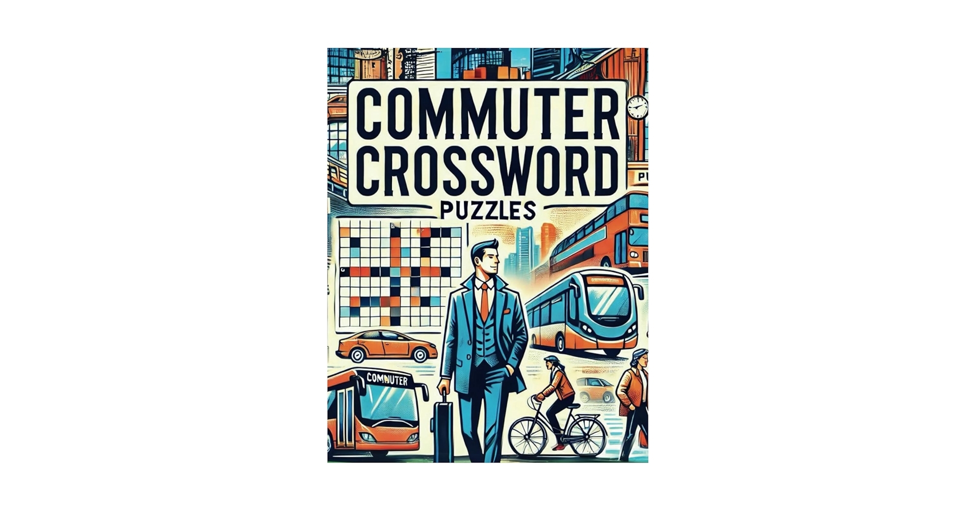Commuter Crossword Puzzles 50 Engaging Brain Teasers For Every Part Of Your Day Pen Amen 9798333250667 Amazon Books