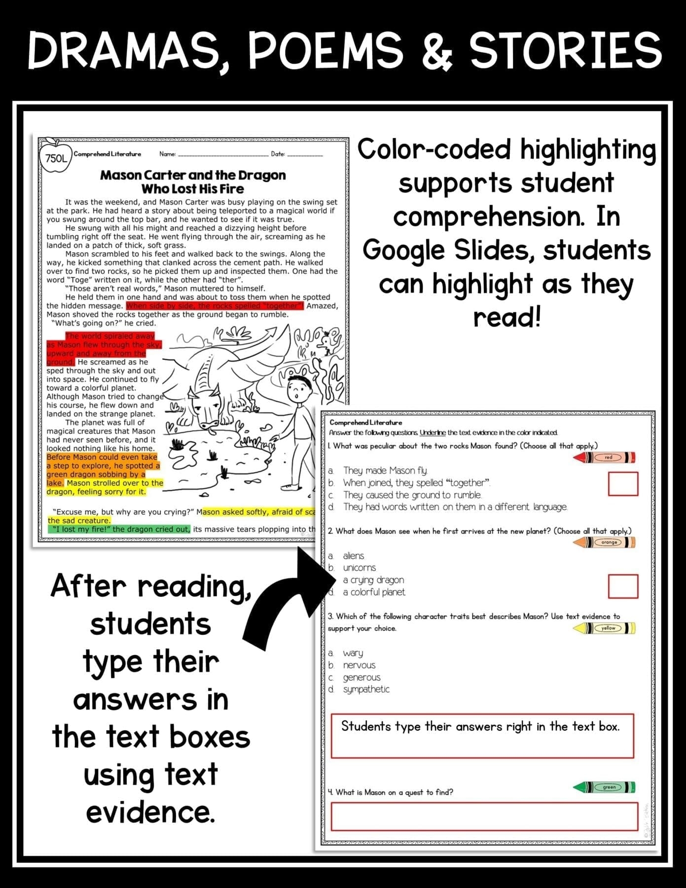reading comprehension worksheets 5th grade