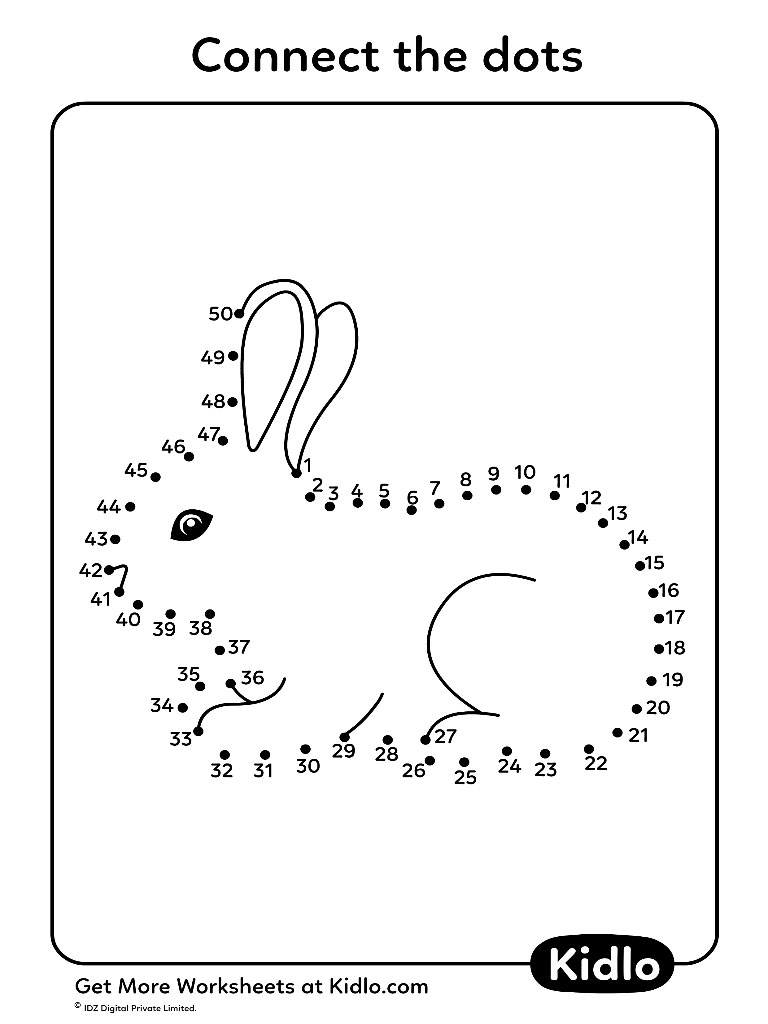 join the dots worksheets