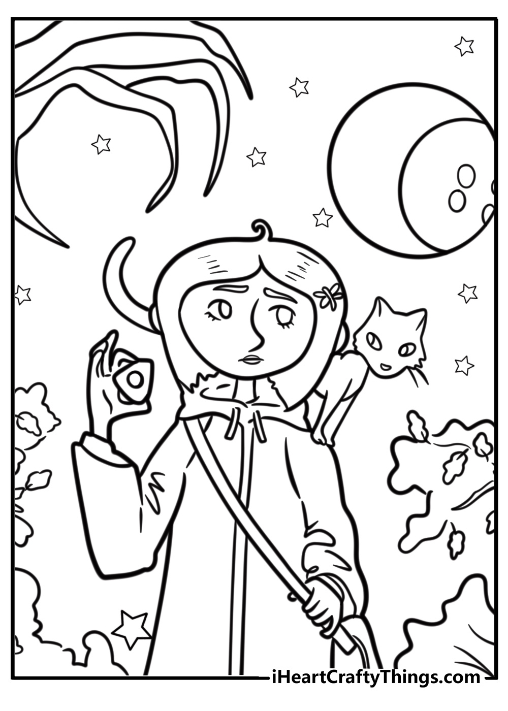 Coraline Coloring Pages 25 Printable Free PDFs For Kids Coraline Coloring Pages 25 Printable Free PDFs For Kids