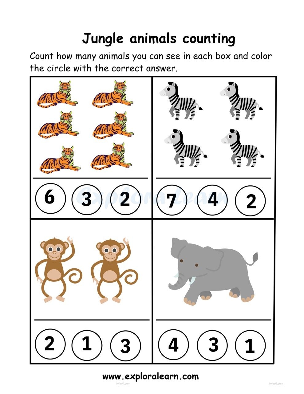 2 year old worksheets