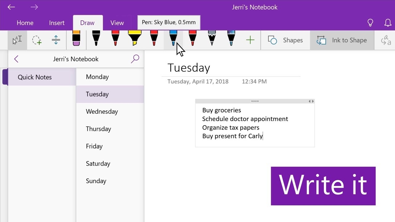 Create A To do List With OneNote YouTube Create A To do List With OneNote YouTube