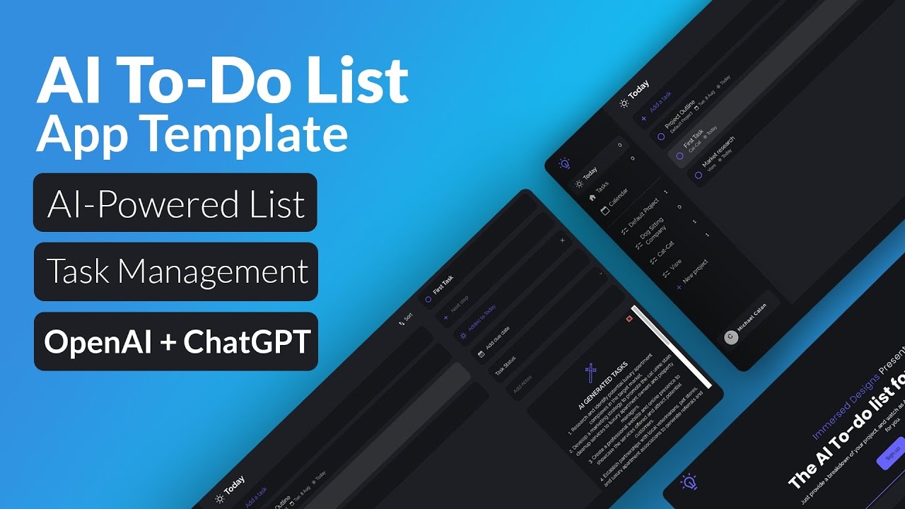 Create Your Own AI Powered To Do List Application With No Code Bubble io ChatGPT YouTube Create Your Own AI Powered To Do List Application With No Code Bubble io ChatGPT YouTube