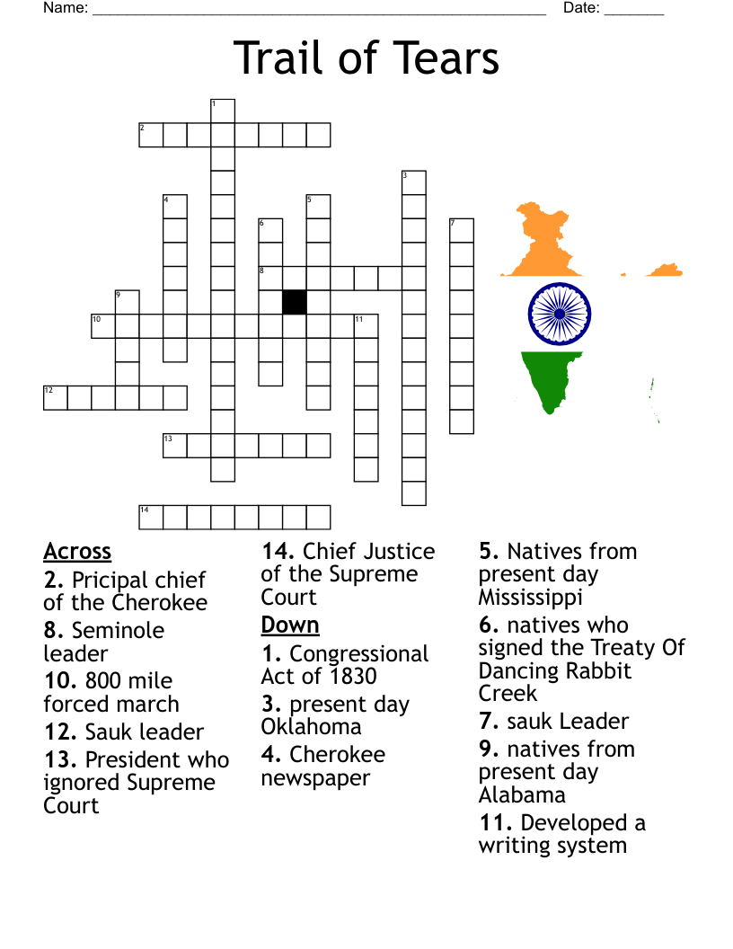 oklahoma tribe crossword clue