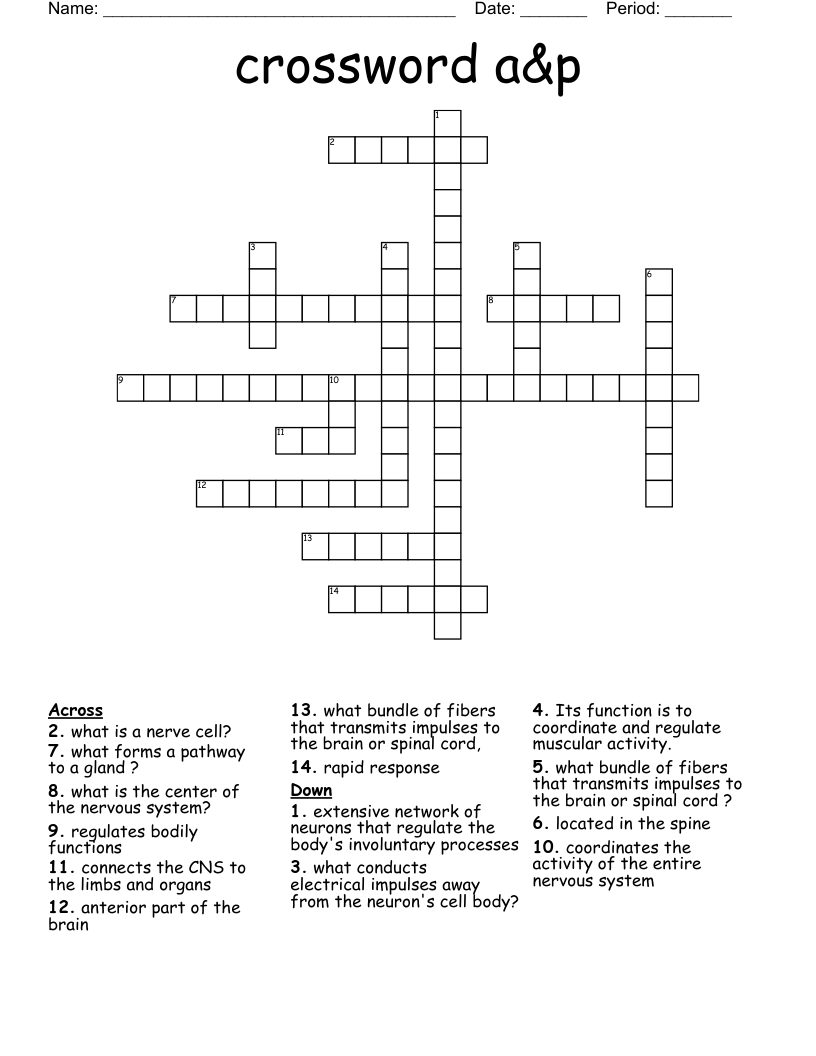 Crossword A p WordMint