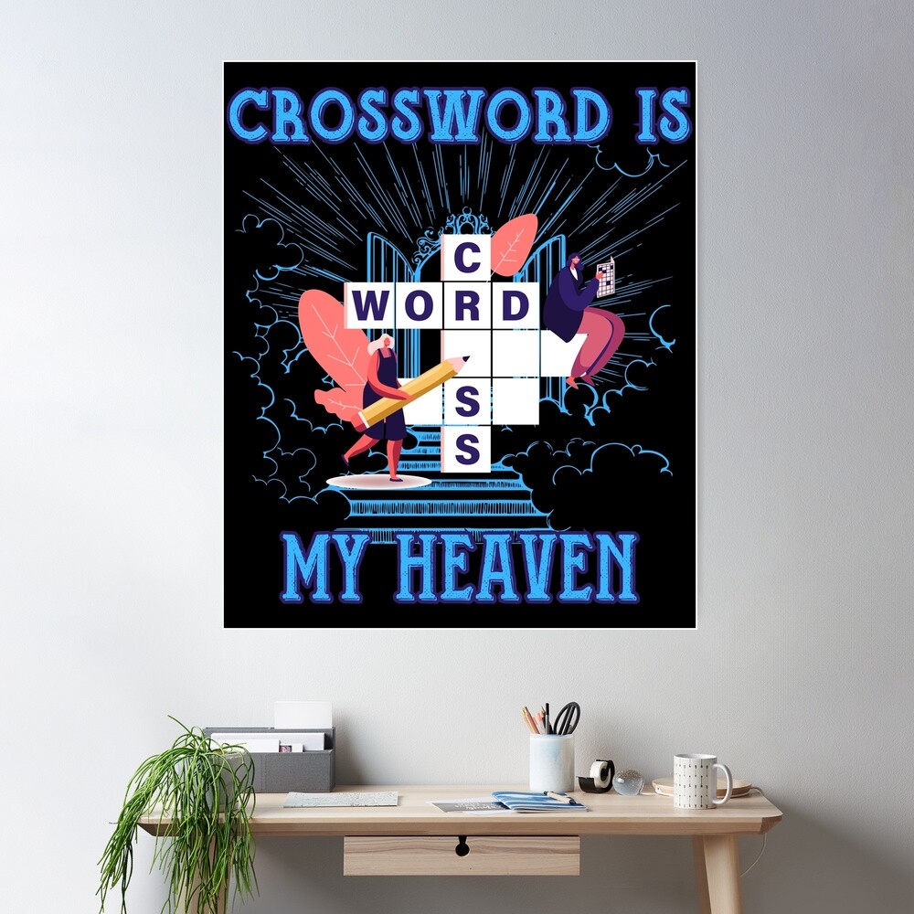Crossword Heaven Poster For Sale By VicetTees Redbubble Crossword Heaven Poster For Sale By VicetTees Redbubble