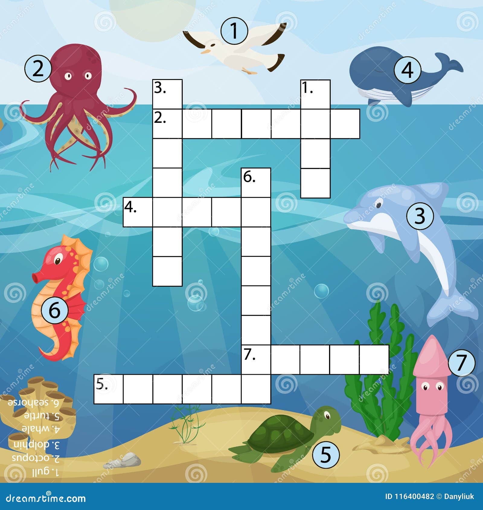 Crossword Kids Magazine Book Puzzle Game Of Sea Underwater Ocean Fish And Animals Logical Worksheet Colorful Printable Illu Stock Illustration Illustration Of Crossword Keyword 116400482 Crossword Kids Magazine Book Puzzle Game Of Sea Underwater Ocean Fish And Animals Logical Worksheet Colorful Printable Illu Stock Illustration Illustration Of Crossword Keyword 116400482