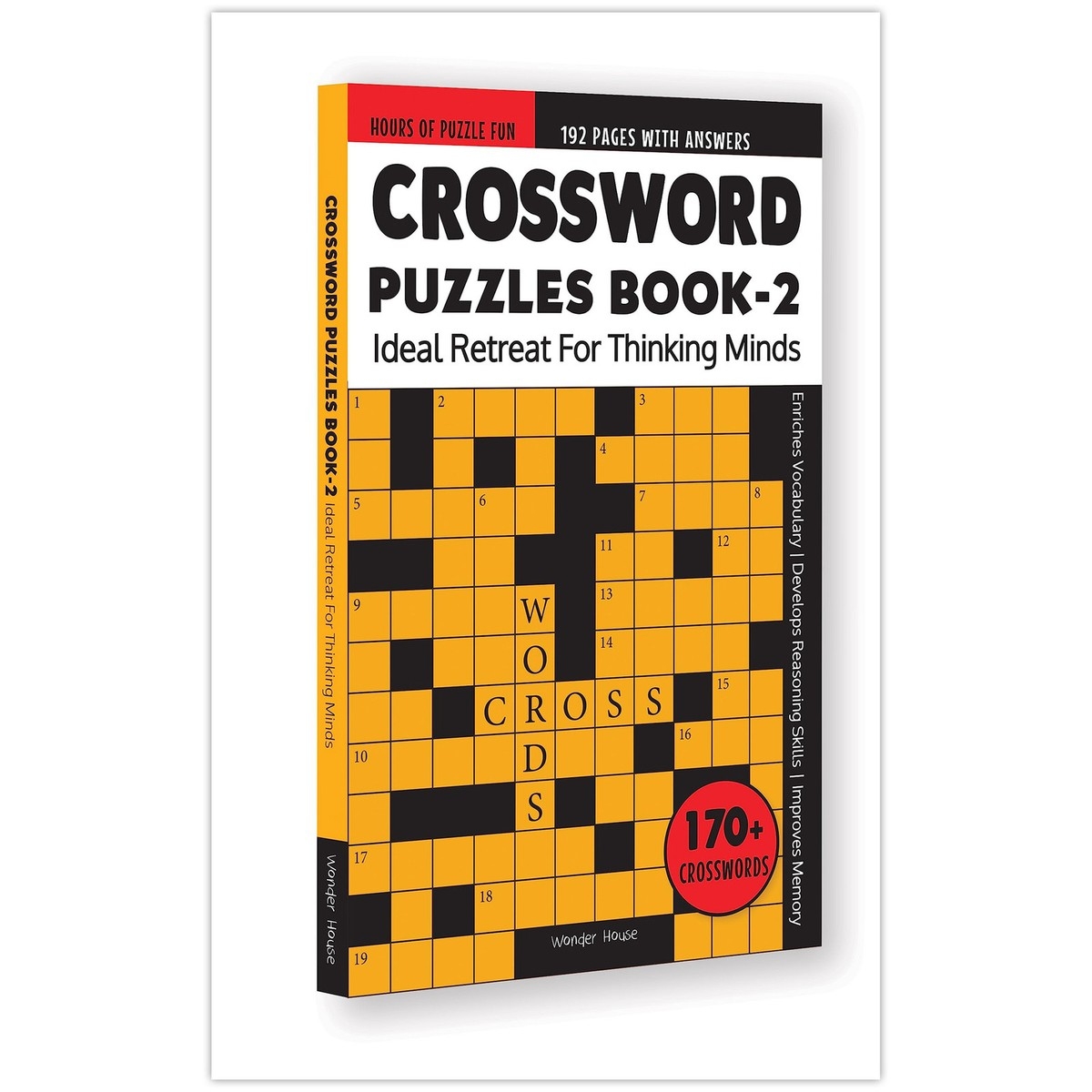 Crossword Puzzles Book 2 170 Engaging Crossword Puzzles 2000 Words PB New EBay