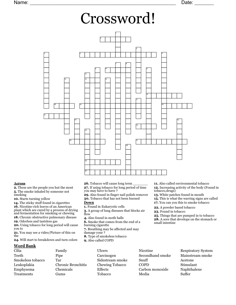sticky stuff crossword