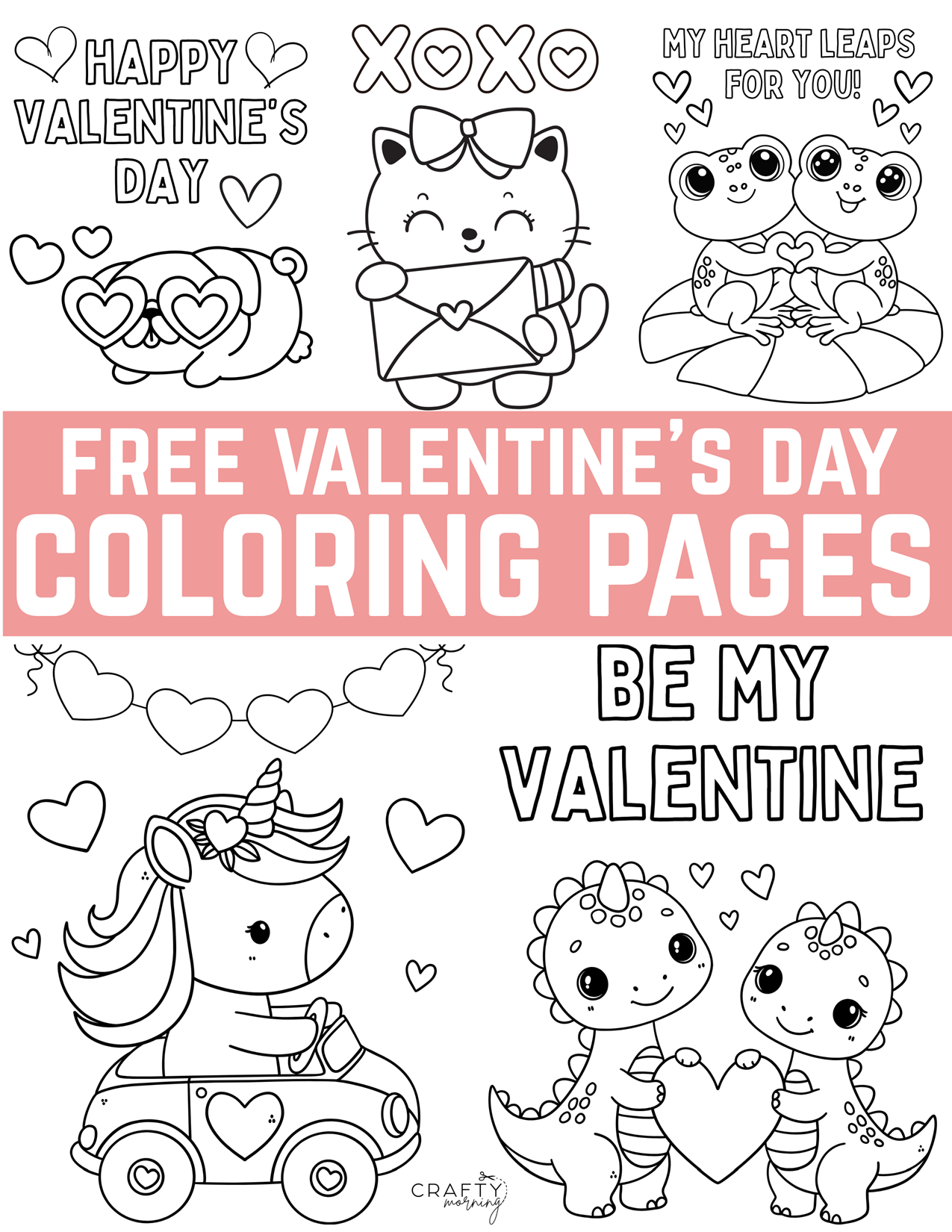 cute valentine coloring pages